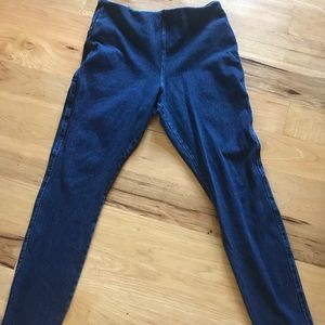 Denim jeggings size XL